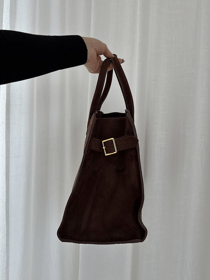 Henna™| Suede Shopper Bag