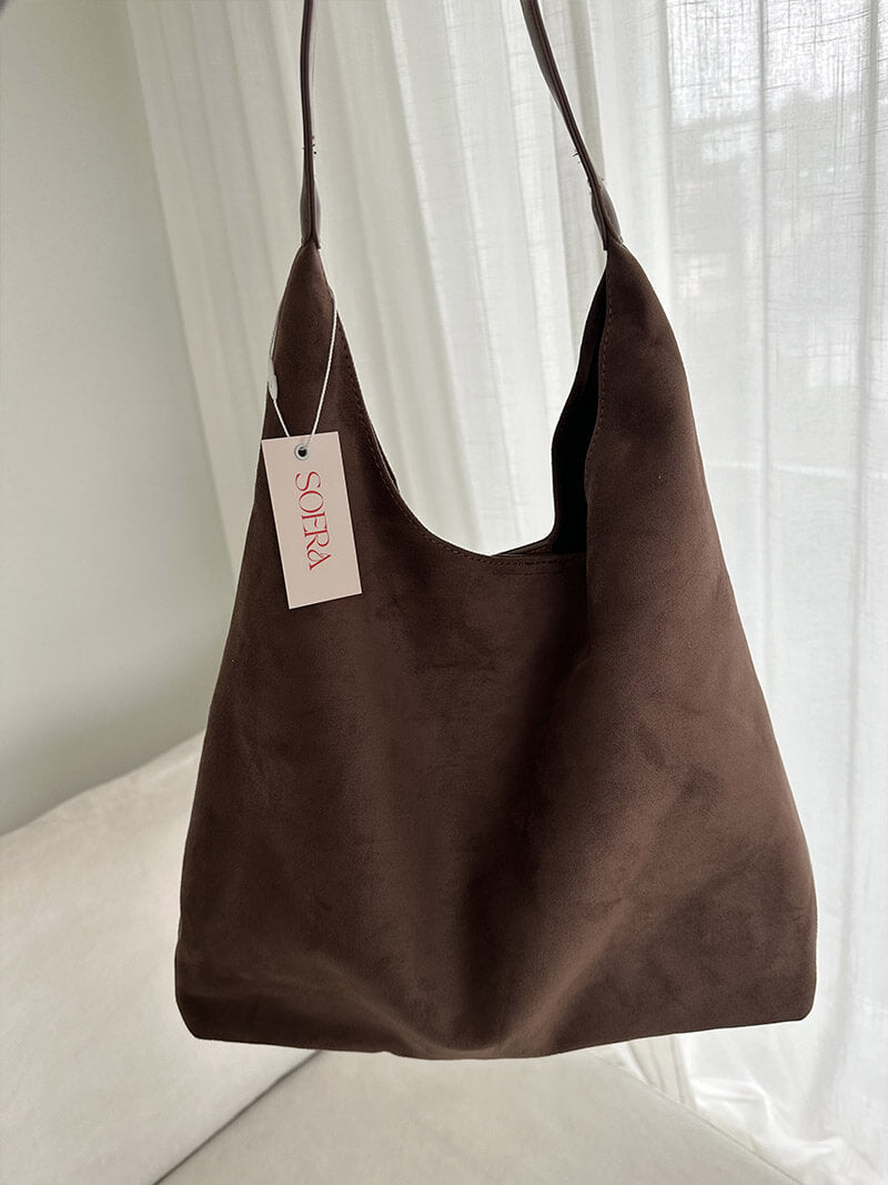 Jenna™| Suede Bag