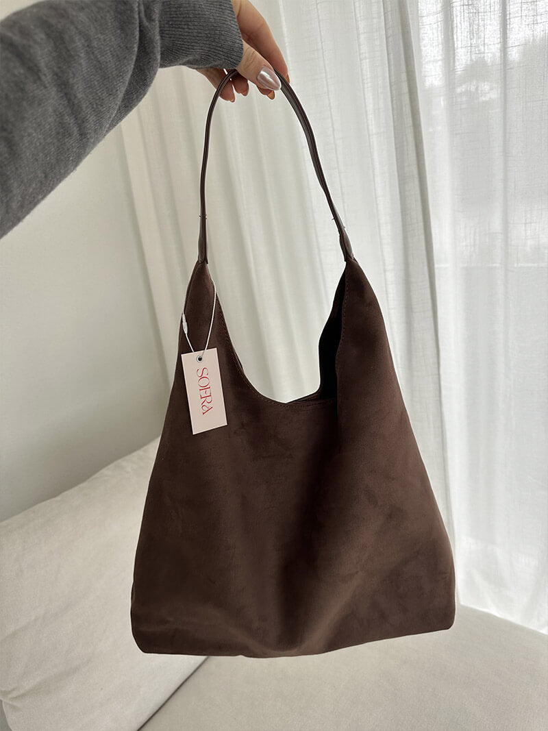 Jenna™| Suede Bag