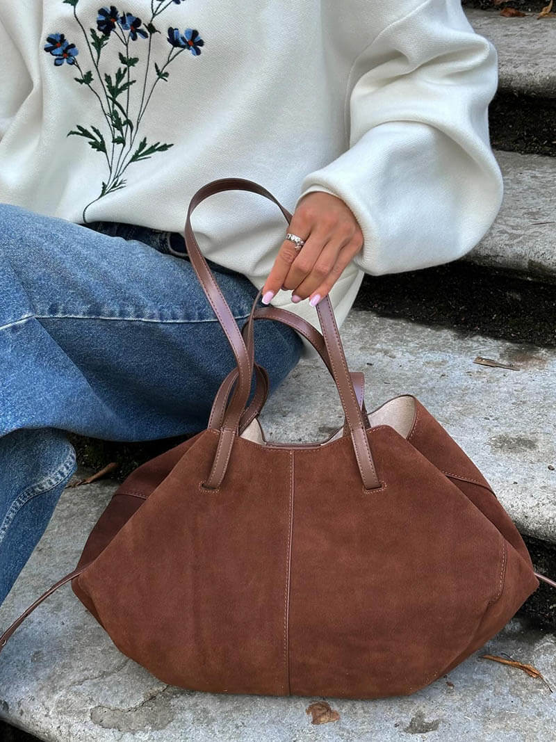 Paula™| Suede Bag