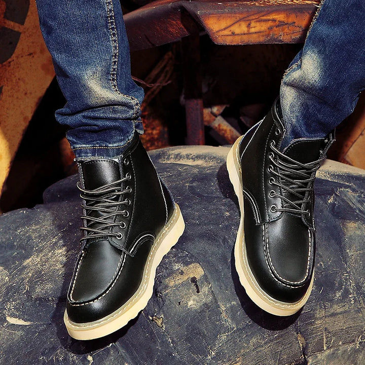 Dustin | Leather Boots