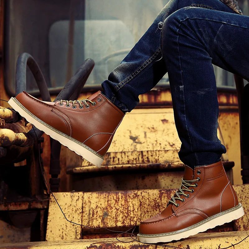 Dustin | Leather Boots