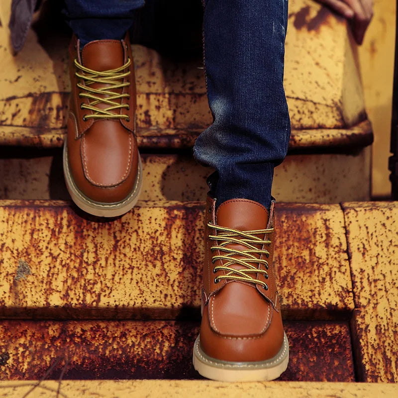 Dustin | Leather Boots