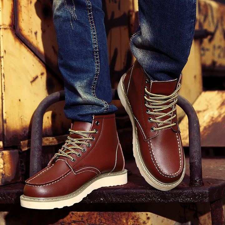 Dustin | Leather Boots