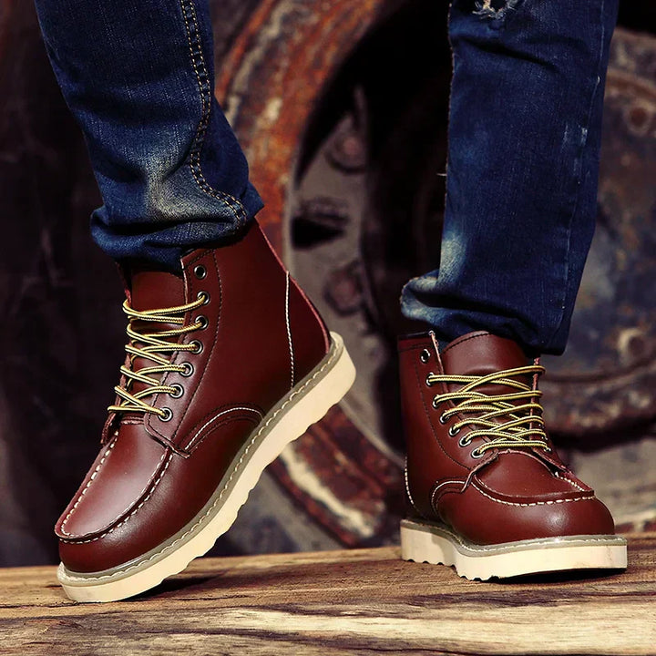 Dustin | Leather Boots