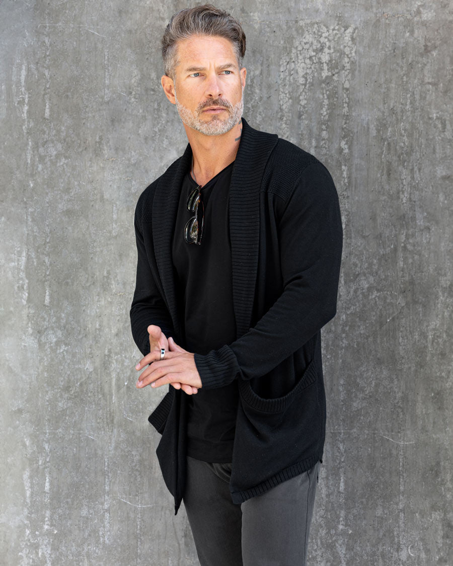 Adam - Lightweight Slim Fit Cardigan