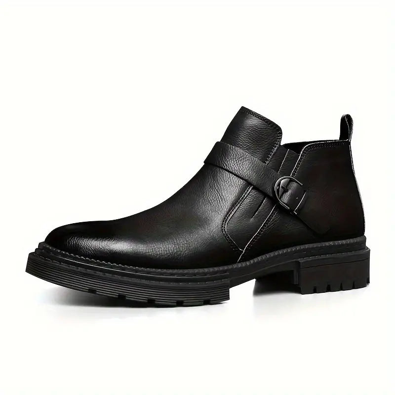 Liam | Leather ranger boots for men