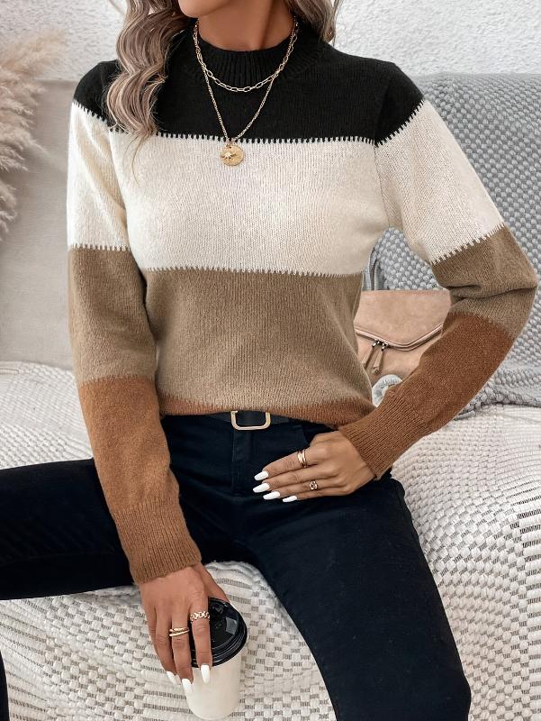 Della | Colour-Block Sweater