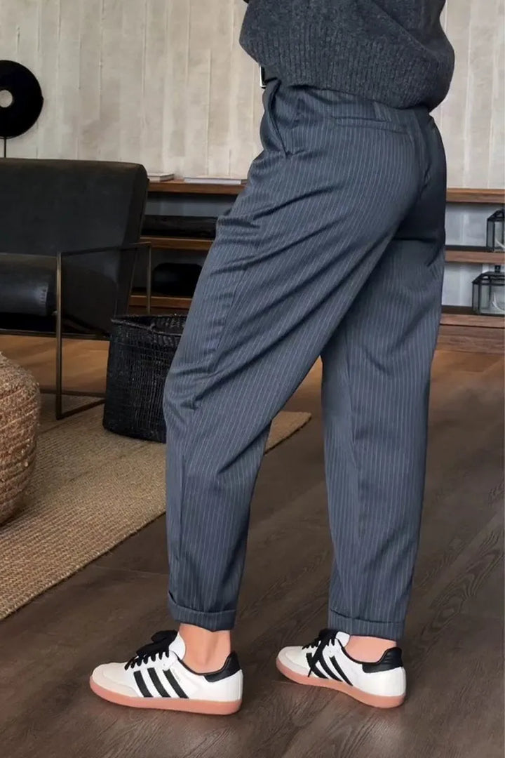 SYLVIA™ - Tailored Striped Trousers