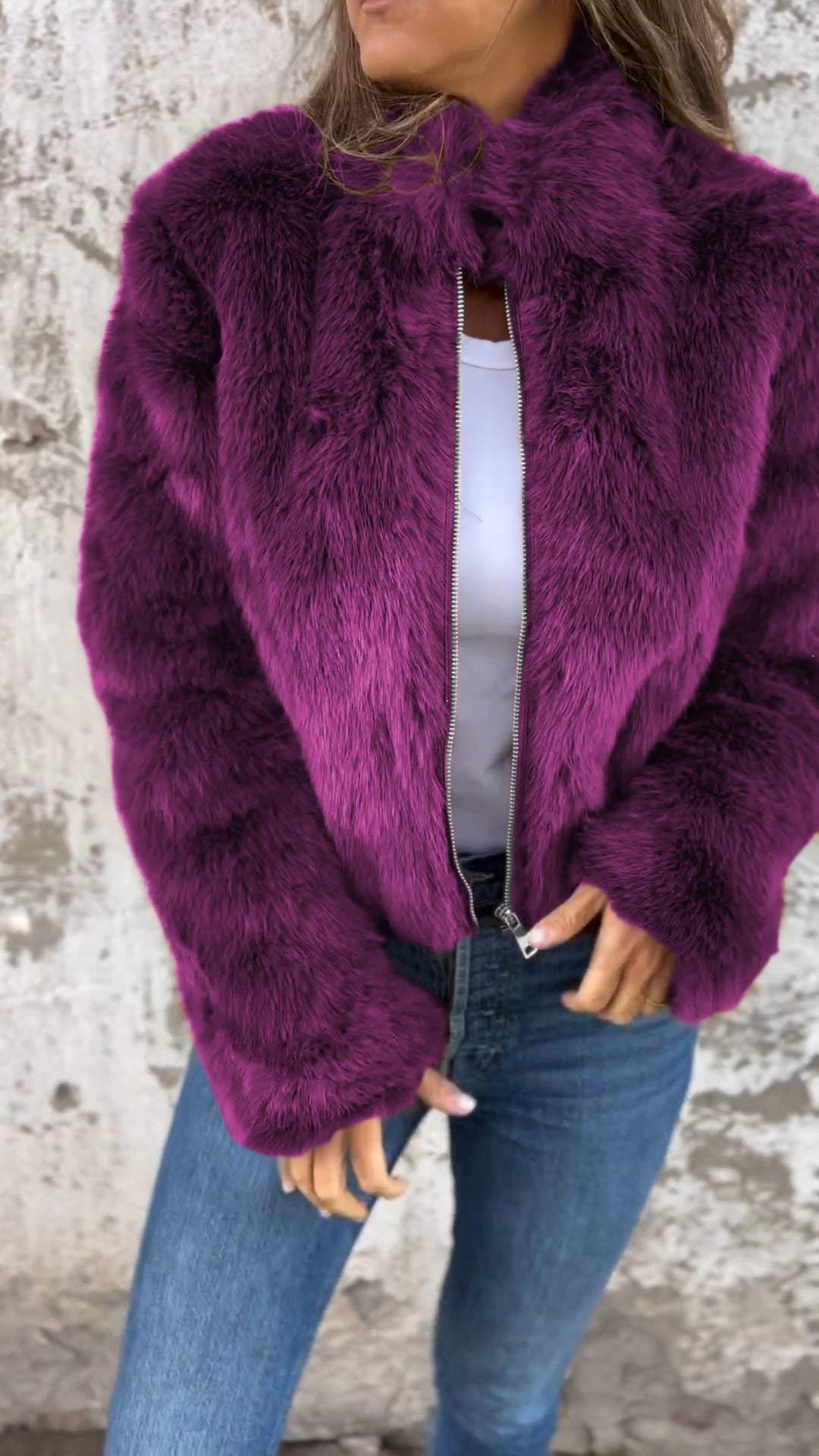 Sarah – Luxurious Fur Jacket