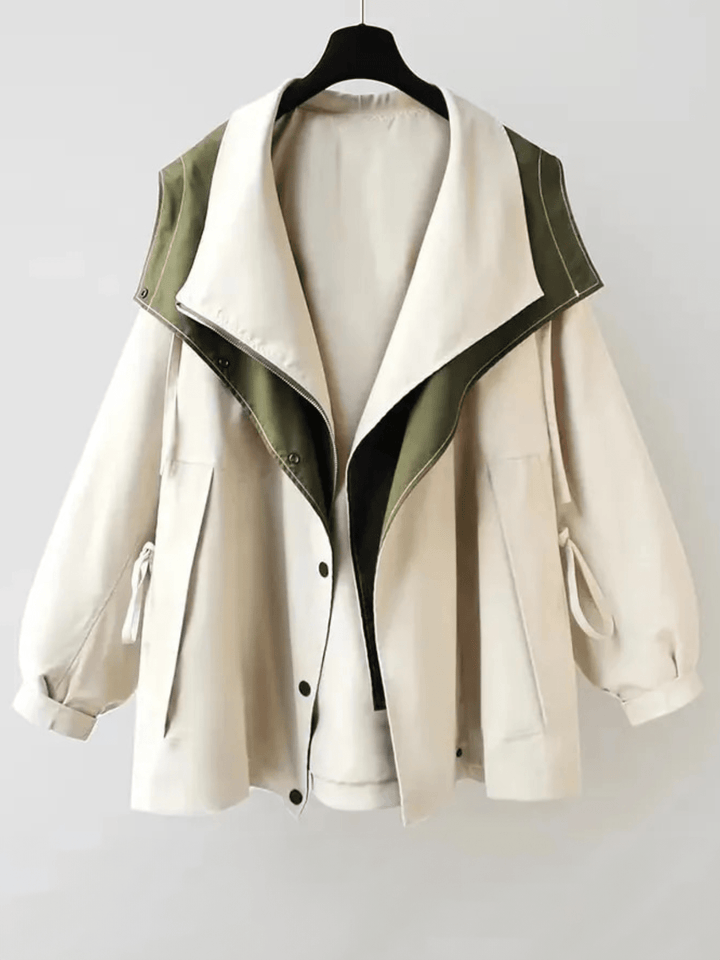 Lilian – Elegant Waterproof Trench Coat