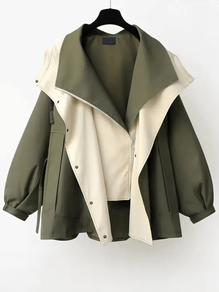 Lilian – Elegant Waterproof Trench Coat