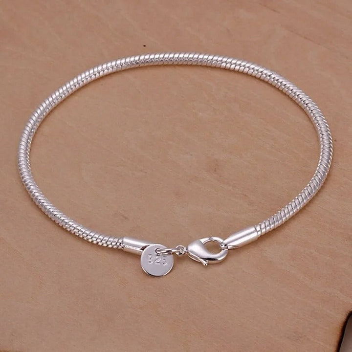 Classic Bracelet with Candlestick Charm