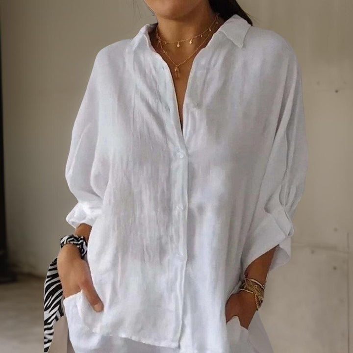 Giulianen Elegant Linen Blouse