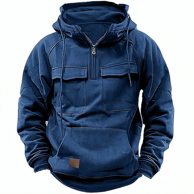 Mayer - Casual Zip-Up Hoodie