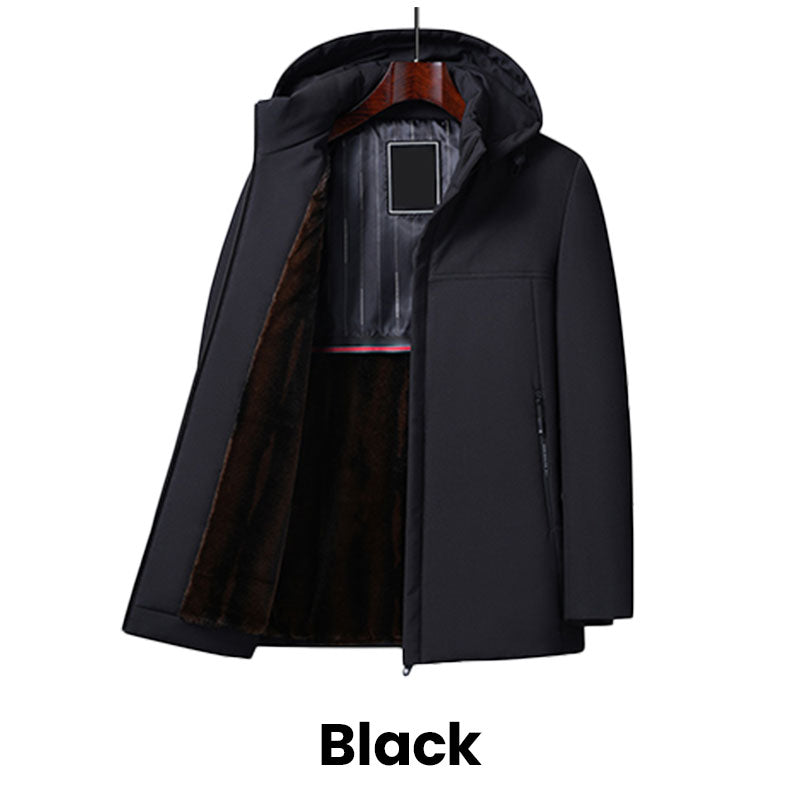 Thermal Hooded Parka Coat