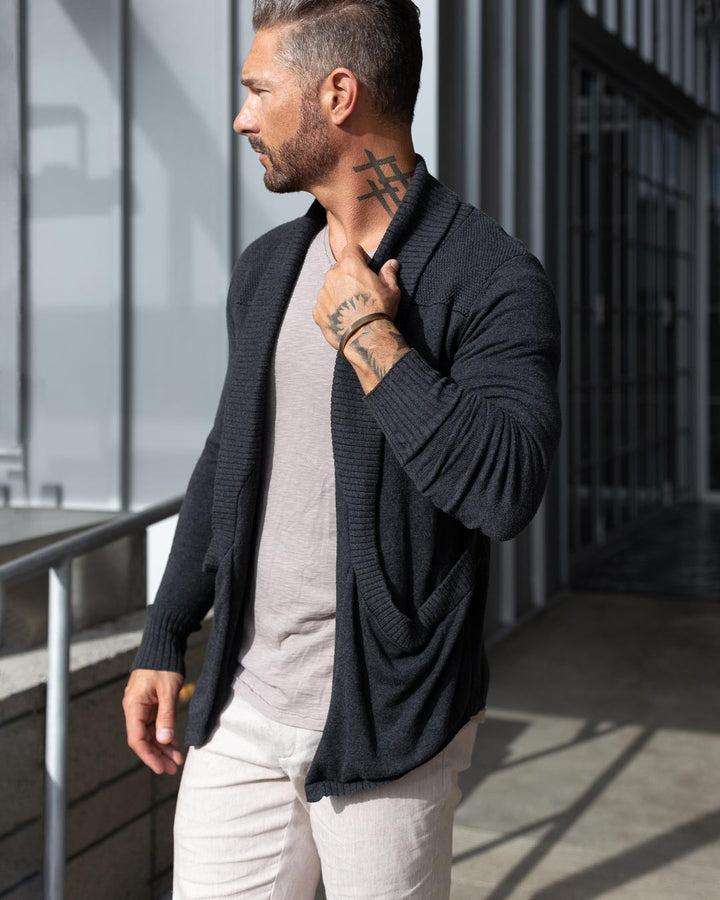 Adam - Lightweight Slim Fit Cardigan